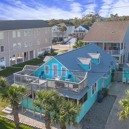 The Margaritaville House! Sleeps 13! Ocean Views And Rooftop Deck-3
